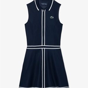 Lacoste Women's Ultra Dry Heritage Trim Golf Dress